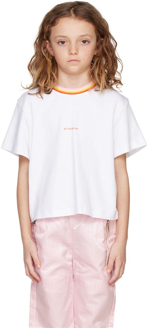 givenchy kids t shirt white|givenchy hoodie kids.